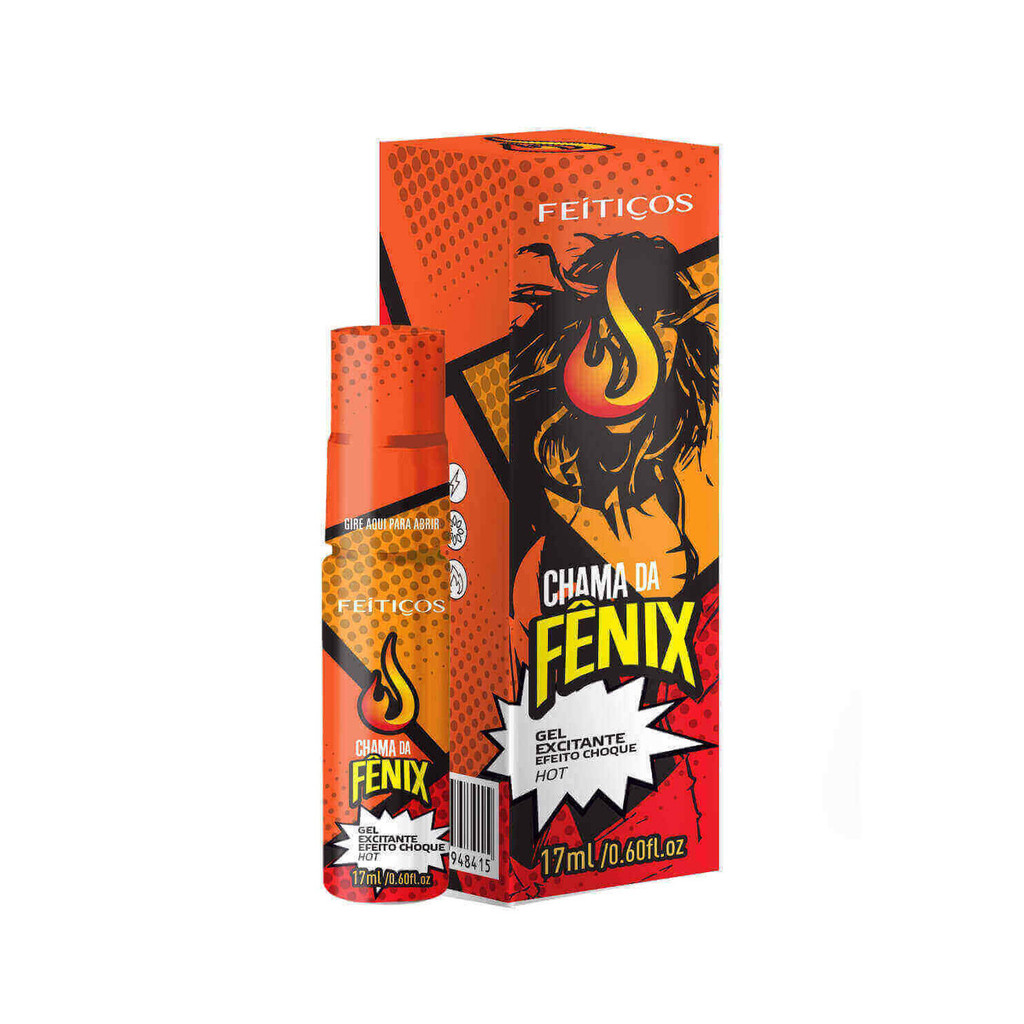 Gel Excitante Efeito Choque e Aquece - 17 ml | Feitiços