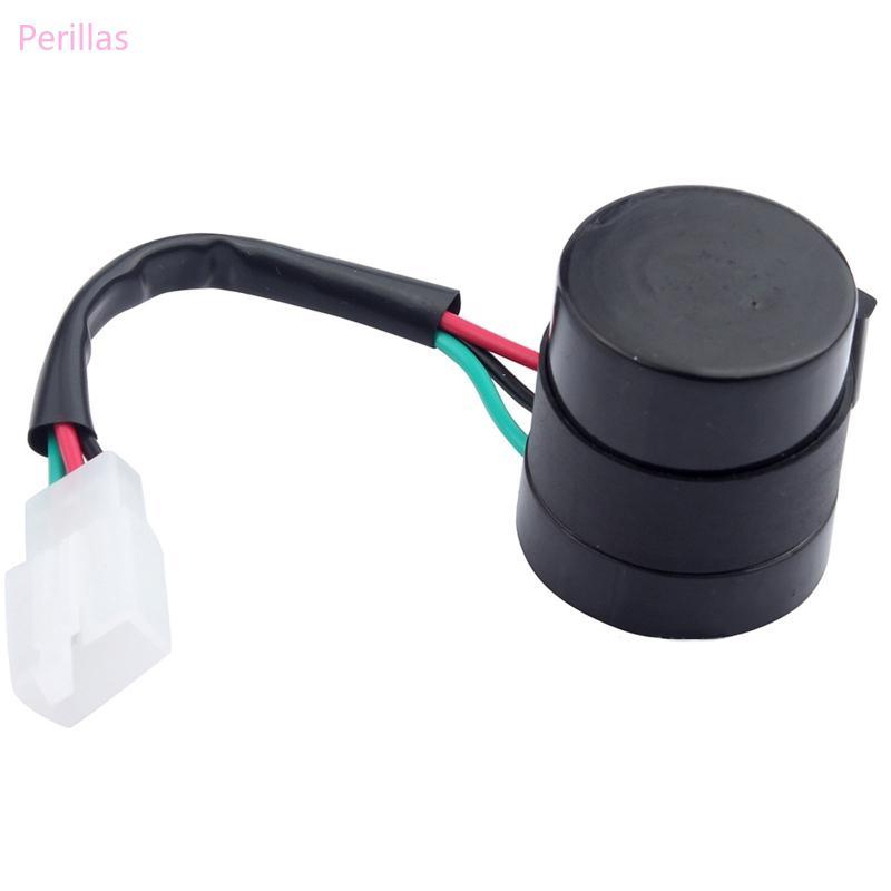 Perillas Motocicleta 3 Pinos 12V Relé Sinal LED Pisca-Para 50-250cc Scooter Ciclomotor ATV Pit