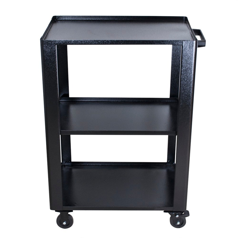 Carrinho p/ ferramentas c/ 03 bandejas Rotterman Preto