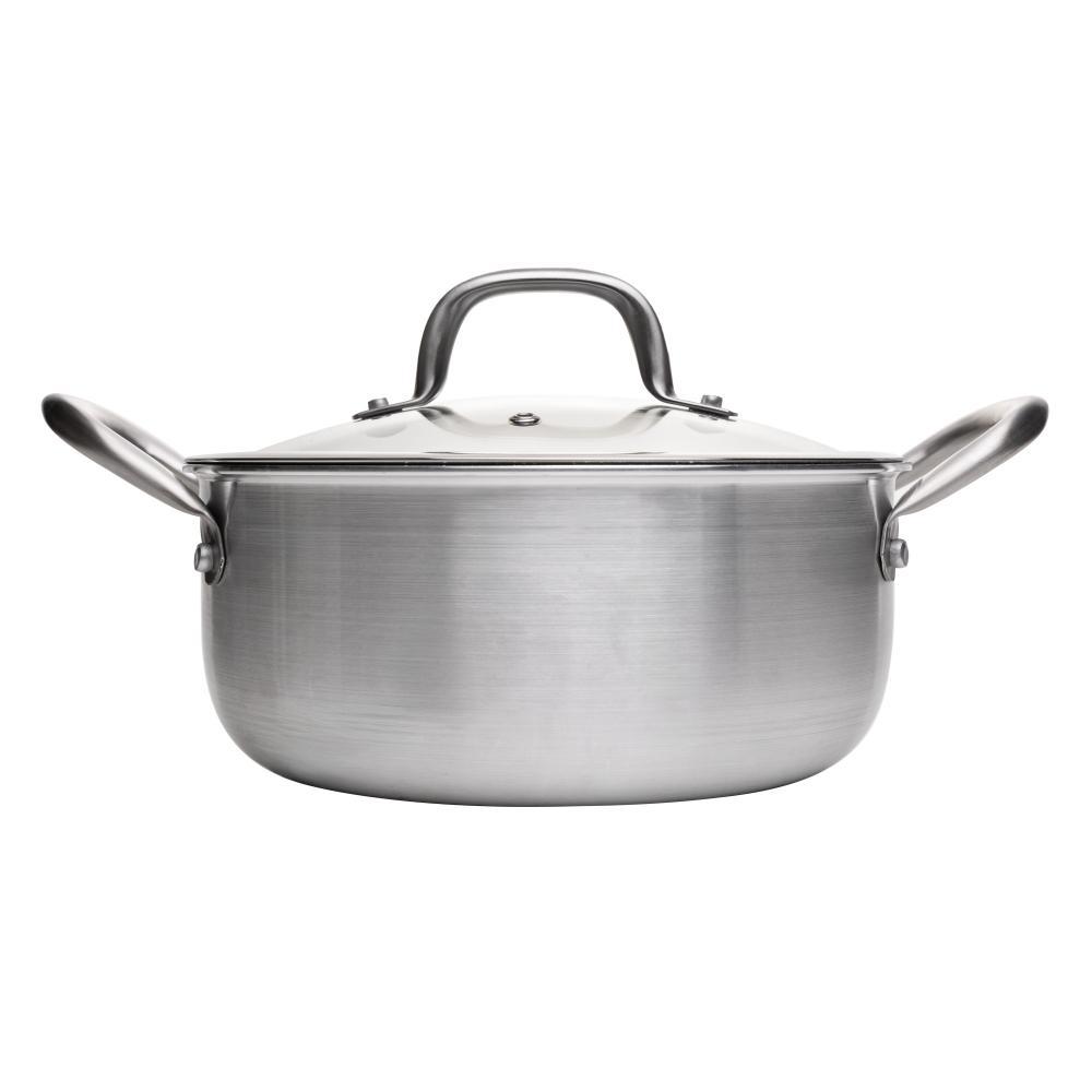 Caçarola de Indução com Tampa Prime Cook Wolff 20cm Cinza