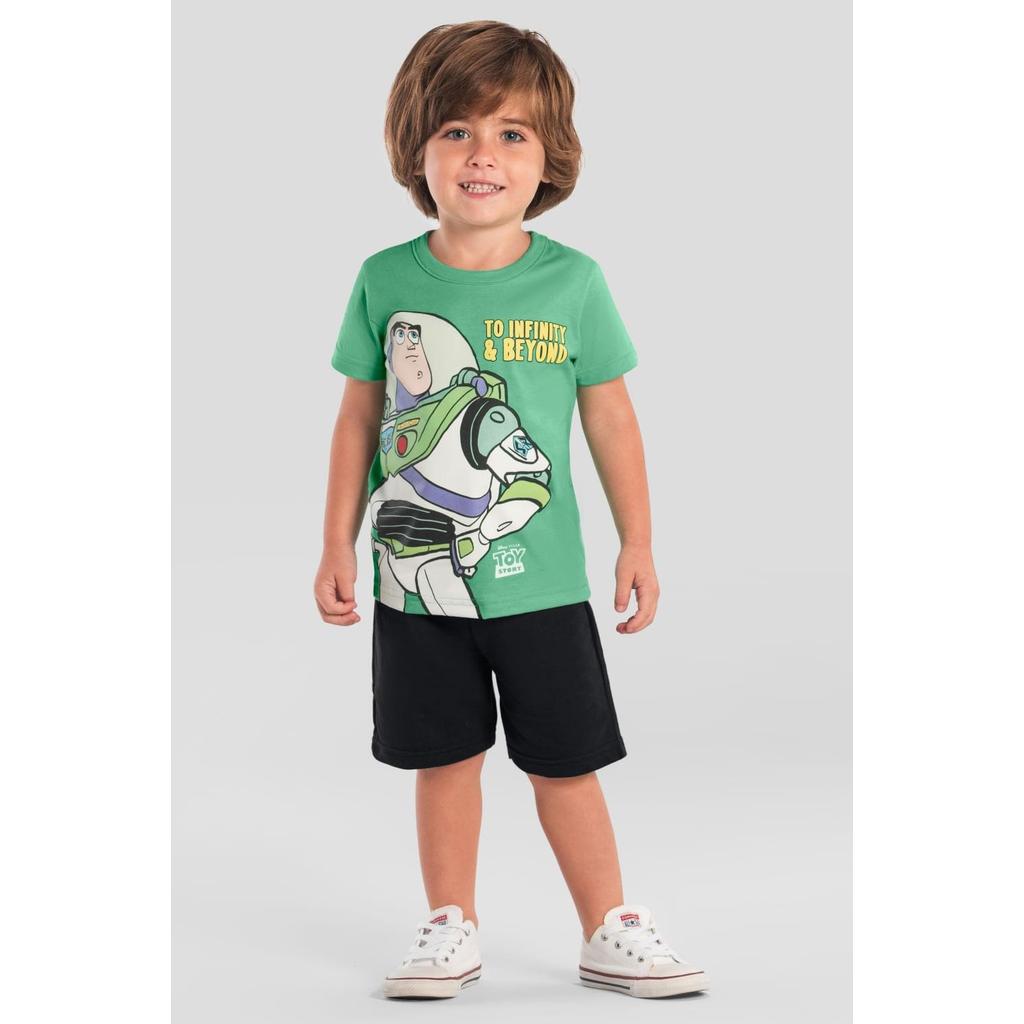 Camiseta infantil menino do Toy Story Brandili em Oferta na Shopee
