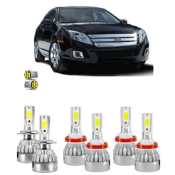 Kit Ultra Led Ford Fusion 2009/2013 20000 Lúmens 6500K