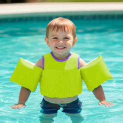 Boia Colete Salva Vidas Flutuador Infantil Até 25kg Não Fura