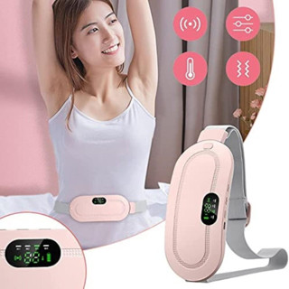 Massageador Smart 2 em 1 Almofada Cinta Aquecimento Alivia Dor Cólica Menstrual USB em Oferta na Shopee