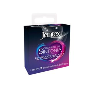 Preservativo Jontex Orgasmo em Sintonia 2 Unidades em Oferta na Shopee