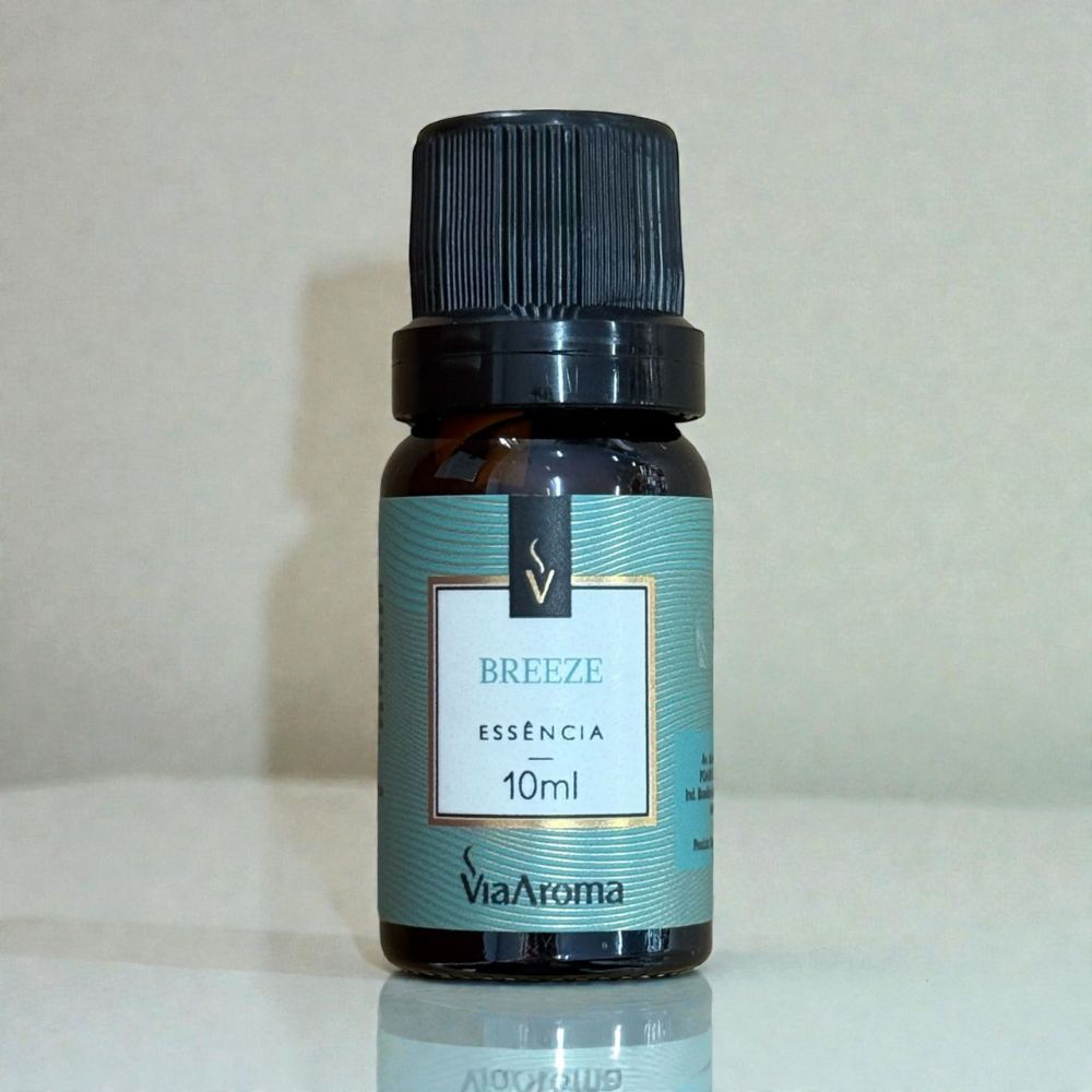 Essência Via Aroma Clássica Breeze 10ml Para Aromatizador Difusor De Ambientes - Luarts Decor