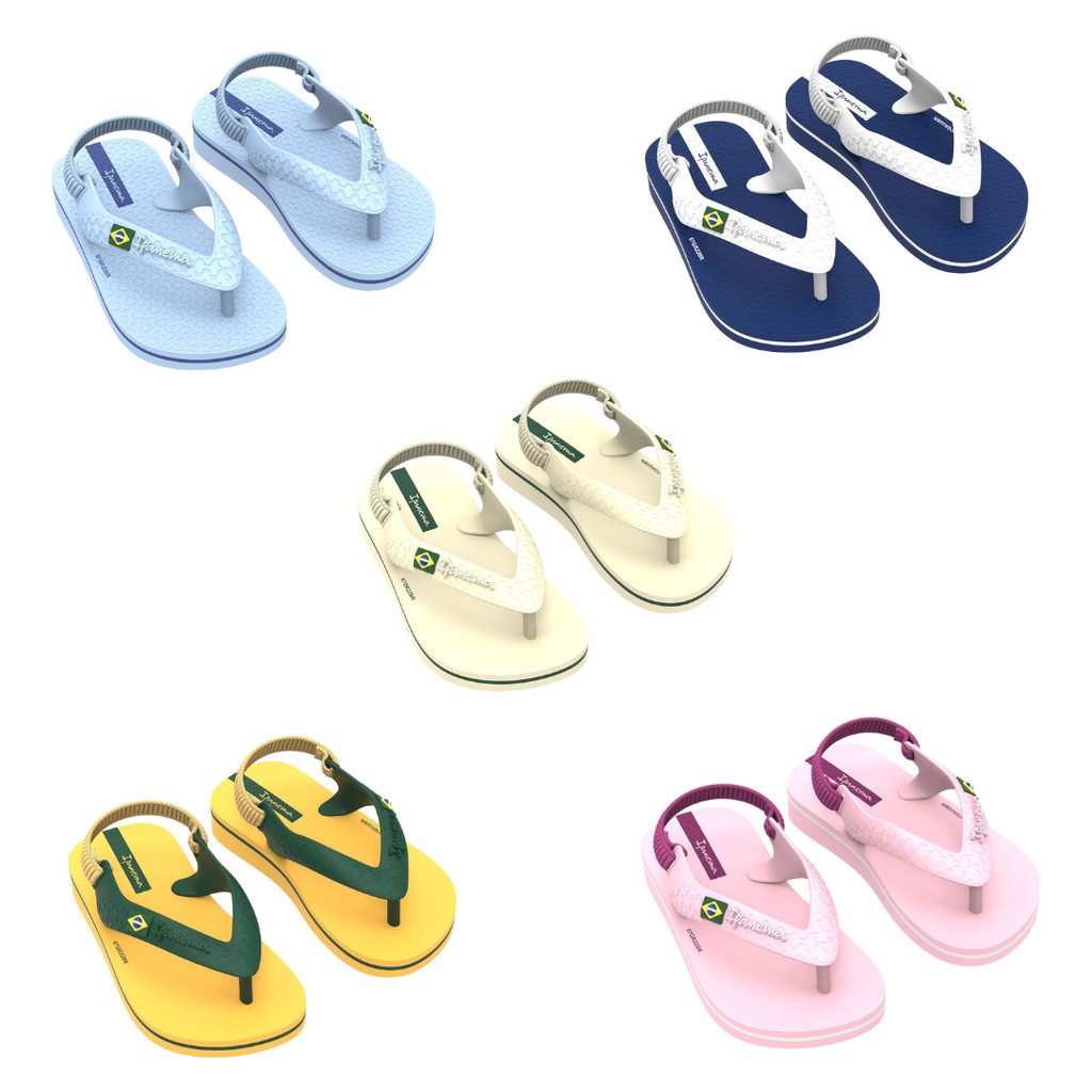 Chinelo Bebê Infantil Ipanema Brasil Baby Original