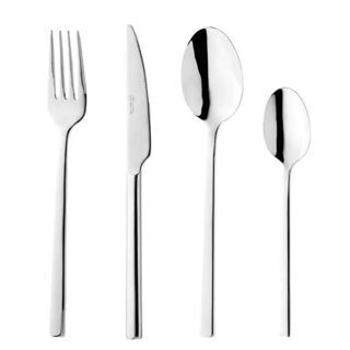 Faqueiro 24 Peças Firenze em Inox Wolff em Oferta na Shopee