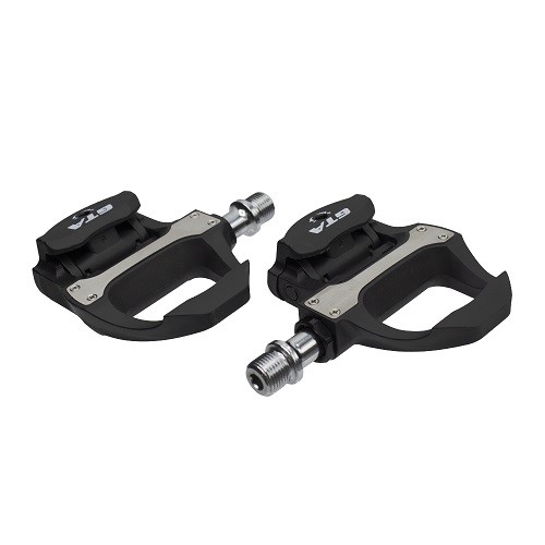 Pedal speed Clip Road rolamento selado com tacos  Pedal alum. clip road rx ingles preto-Gta-0203EC