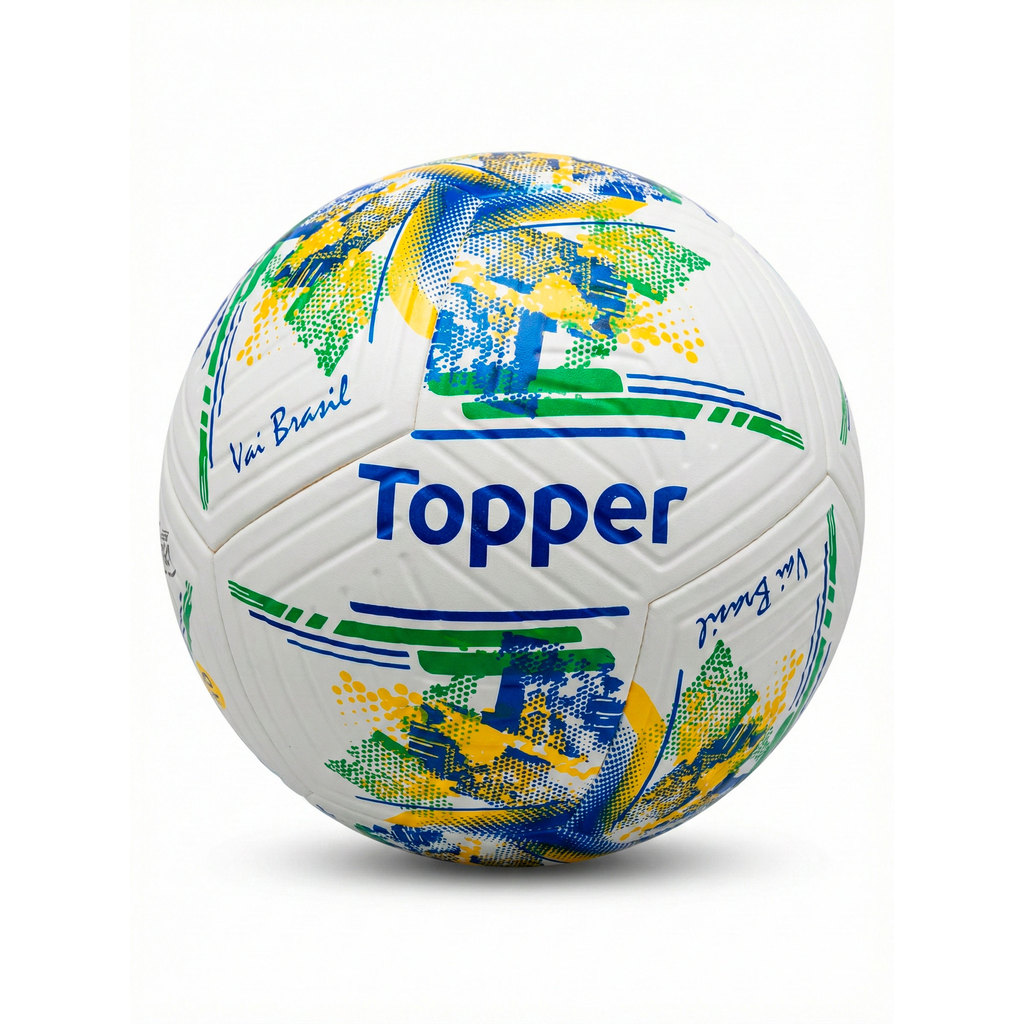 Bola Futebol Campo Topper Usee Brasil Copa 2026 Oficial Alta Durabilidade Original em Oferta na Shopee