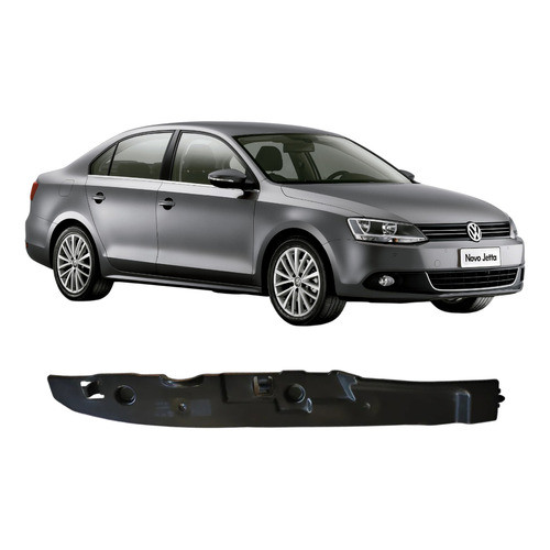 Moldura Guia Do Paralama Lado Esquerdo Vw Jetta 5c6821111a Preto