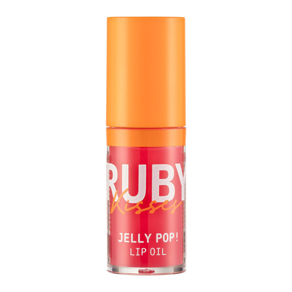 Lip Oil Jelly Pop Ruby Kisses Cor Candy Pop 4ml em Oferta na Shopee