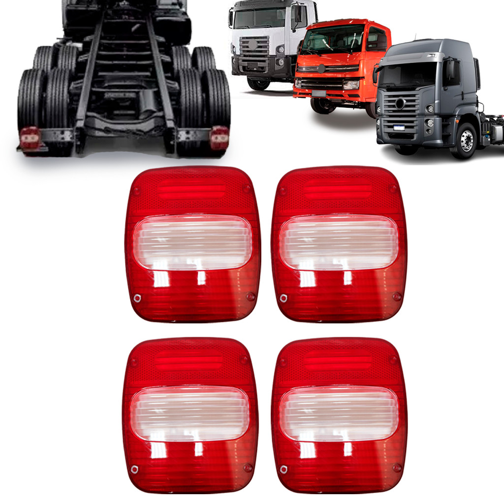 4x Lente Lanterna Vw Constellation Delivery Worker 24250