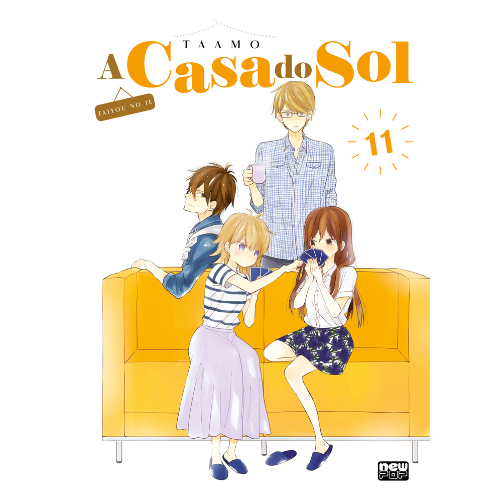 Capa do livro Mangá - A Casa do Sol: Volume 11 - por Taamo - Editora New Pop