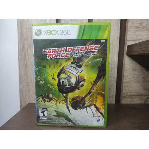 Jogo Earth Defense Force Insect A. Original Xbox 360  Físico