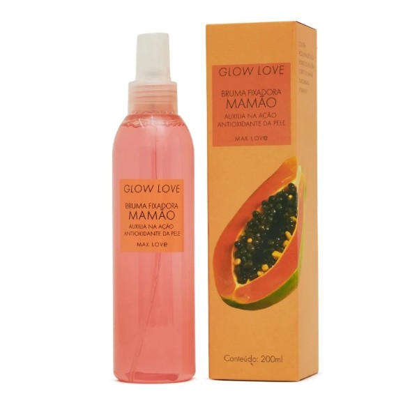 Max Love Glow Love Bruma Fixadora Mamão 200ml