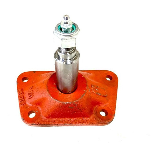 Suporte Mola Traseiro Mb 608 708 C/ Pino + Porca + Engraxa