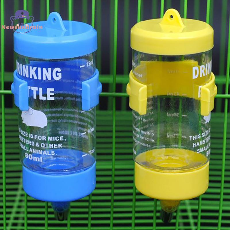 newsandrain Plástico Hamster Bebedor Garrafa De Água Dispensador Alimentador Pendurado Fonte Agradável