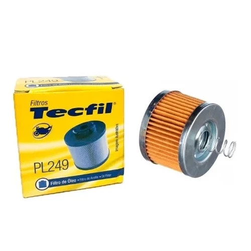 Filtro de Óleo Tecfil PL249 Yamaha Fazer 150 2013 a 2021