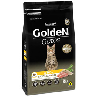 Ração Golden Gatos Adultos Sabor Frango 10kg em Oferta na Shopee