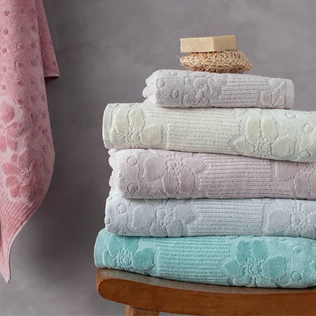 Toalha Lavabo 100% Algodão Lollipop Buddemeyer em Oferta na Shopee