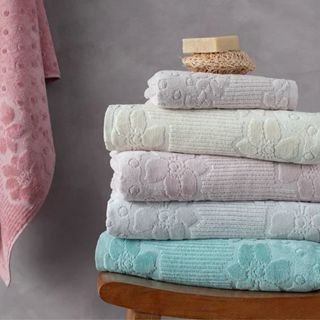 Toalha Lavabo 100% Algodão Lollipop Buddemeyer em Oferta na Shopee