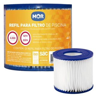 Cartucho Refil para Filtro de Piscinas 110v e 220v Mor em Oferta na Shopee