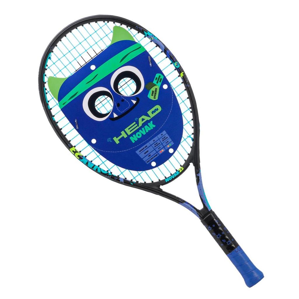 Raquete de Tenis Head Júnior Novak 23 Preta e Azul