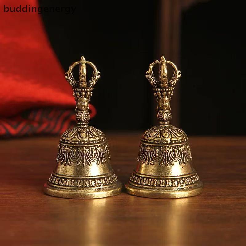 Imagem { BUDDI } Sino De Latão , Ornamento De Que Gritante De Demônio , Carrilhão De Vento De Carro , Bronze Estilo Tibetano , 
