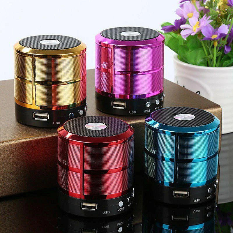 Caixinha de Som Mini 887 Bluetooth Portátil Compacta