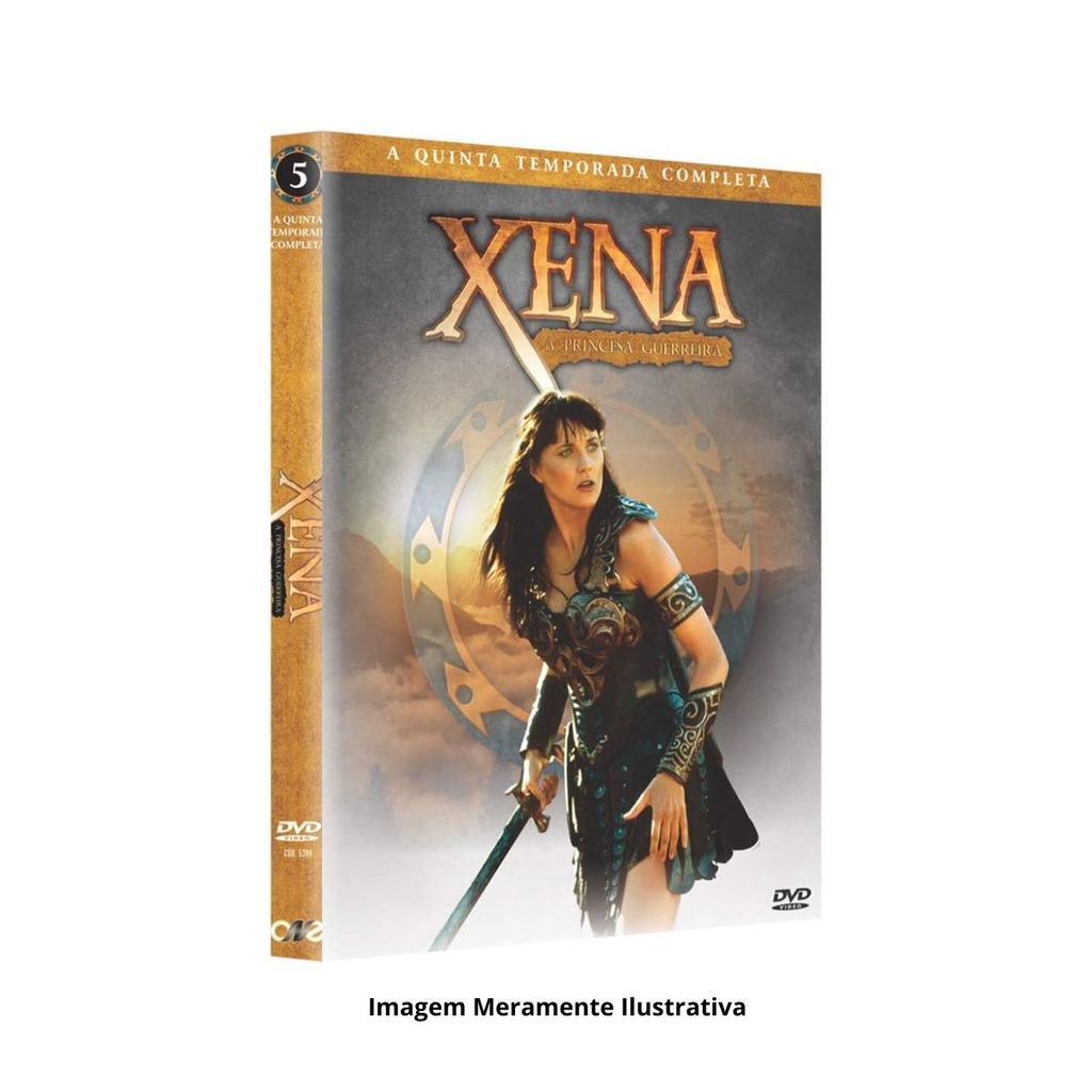 Xena: A Princesa Guerreira: A Quinta Temporada - One Films - Somente Mídia - Disco 4 em Oferta na Shopee