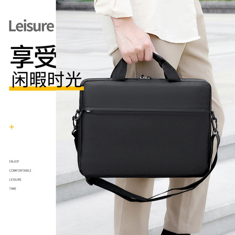 Bolsa portátil para Laptop, Cross-body, maleta de negócios, bolsa de conferência, homens, mulheres, ombro, luz, moda