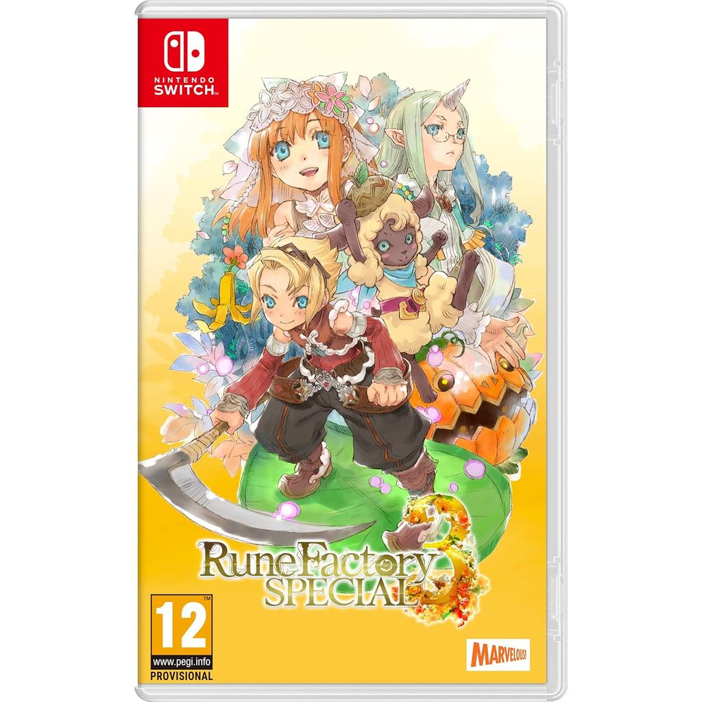 Rune Factory 3 Special Switch EUR Midia Fisica