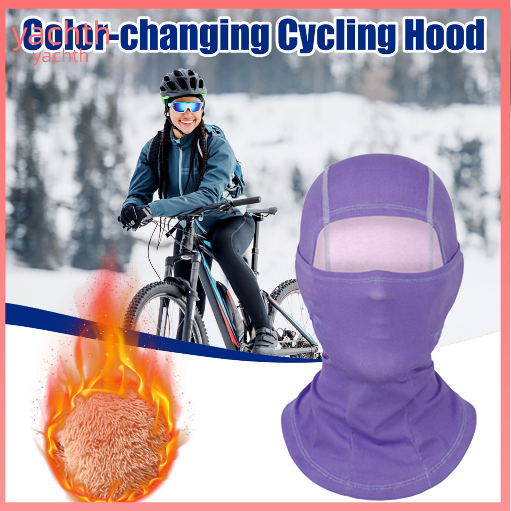 Capa De Ciclismo Com Resposta À Temperatura Capacete De Equitação Sensível Ao Calor Para Que Muda De Cor – Ajuste Elástico Ar Livre fo