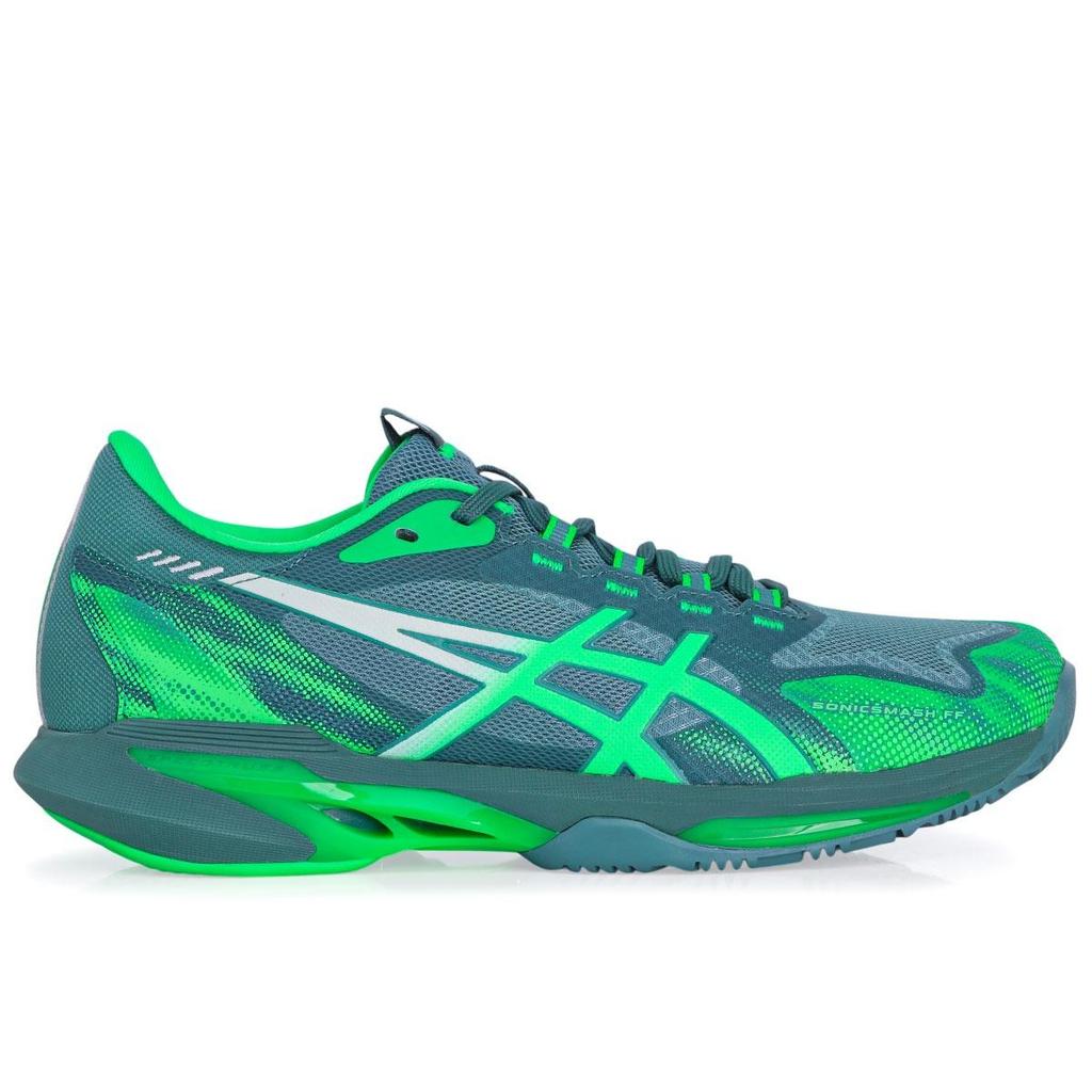 Tênis Asics Sonicsmash FF Padel Azul e Verde