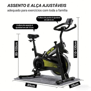 Bike Spinning para Apartamento 150kg Bicicleta Ergométrica Mecânica 15kg bicicleta ergometrica Para Exercícios Profissio