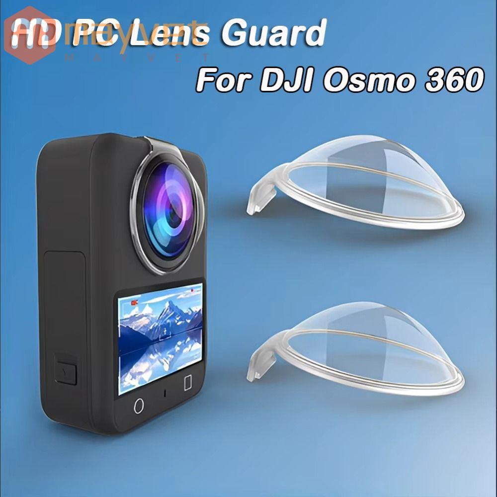 Protetor De Lente MAYVET , De Plástico Anticolisão , Tampa Protetora Antiarranhões Para DJI Osmo 360