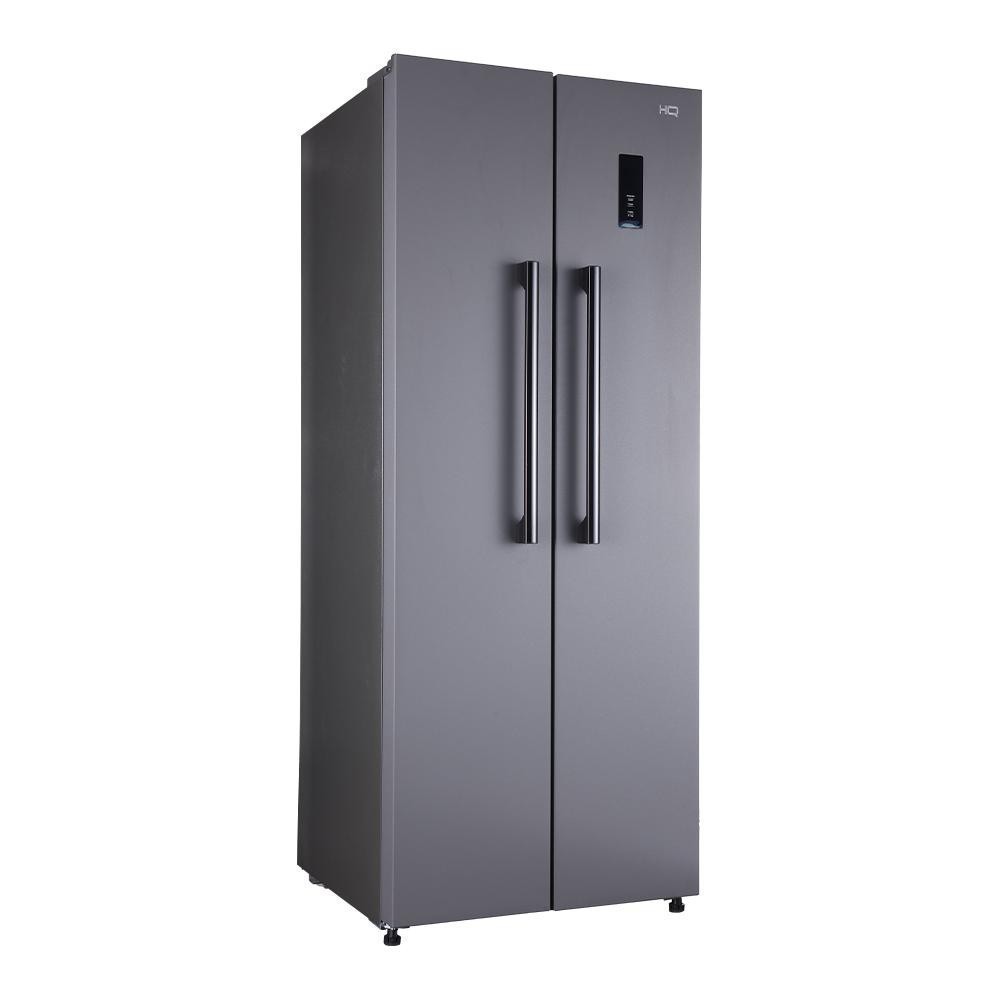 Oferta Geladeira Refrigerador Hq Frost Free Side By Side 460 Litros Cinza Hq-460sbsff Q . L — R$ 1.496,44 em Shopee