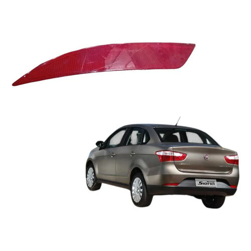 Lanterna Defletor Parachoque Grand Siena T.  Esquerdo 2017 Esquerdo/motorista Vermelho