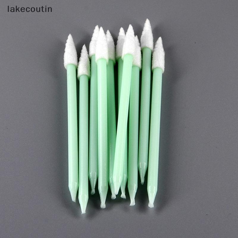 la 100 Unidades/Pa Pontas Pequenas Pontiagudas Cotonete De Limpeza De Cabeça De Pano Sem Fiapos Stis Para Placa PCB Elet