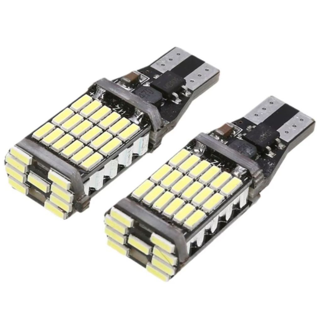 KIT 2 LAMPADA T15 45 LED CAMBUS CANCELLER W16W em Oferta na Shopee