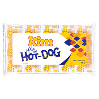 Pão de Hot Dog Kim 10 unid. 500g. em Oferta na Shopee
