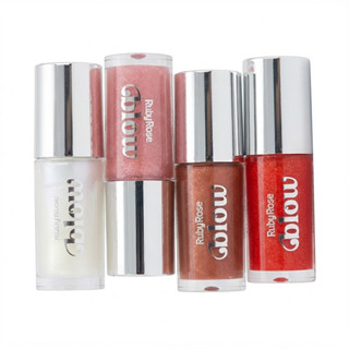 Gloss Labial Ruby Rose Linha BLOW Shine Like HBL6408 em Oferta na Shopee