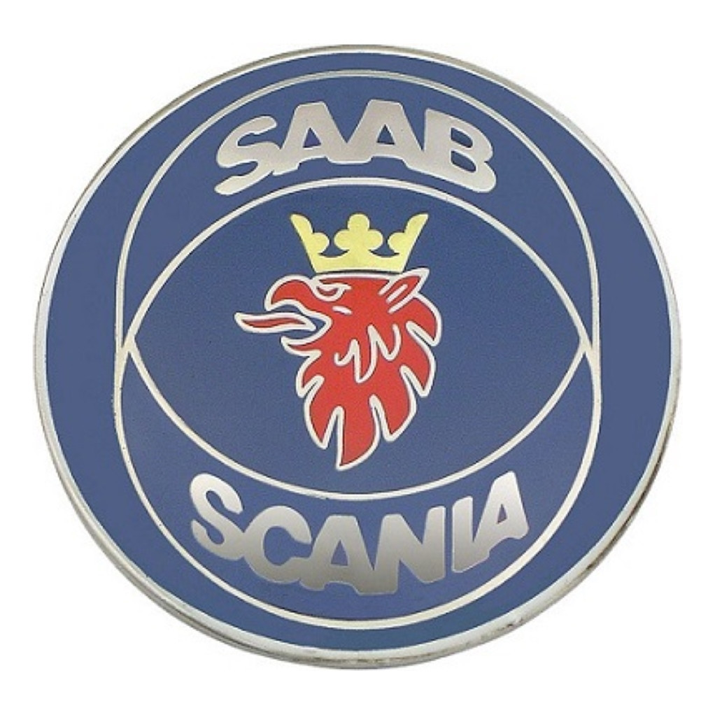 Emblema Capo Com Parafuso Para Scania 112 113