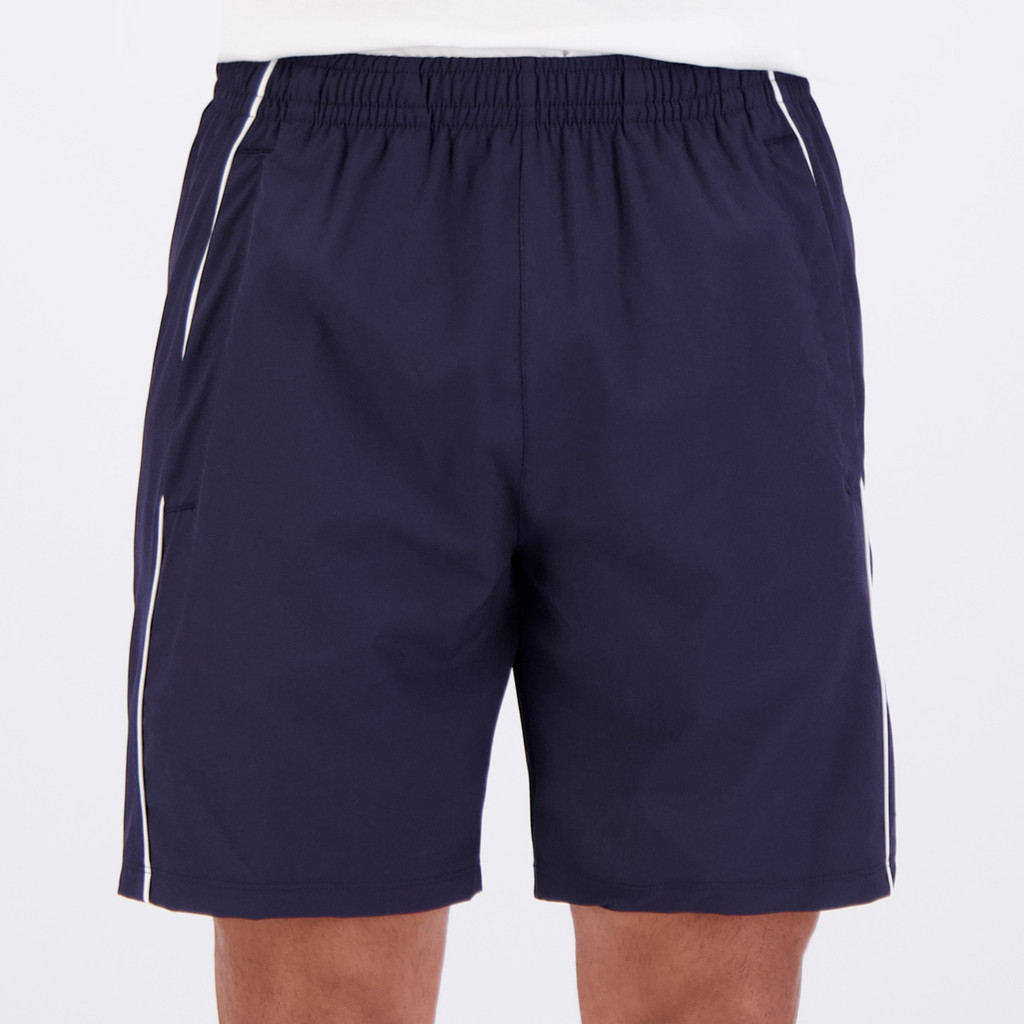 Bermuda Fila Match 8 Marinho e Branca