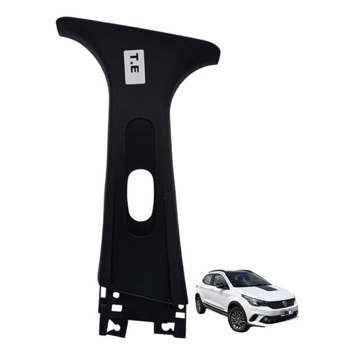 Moldura Acabamento Coluna Esquerdo Fiat Argo 2019 2020