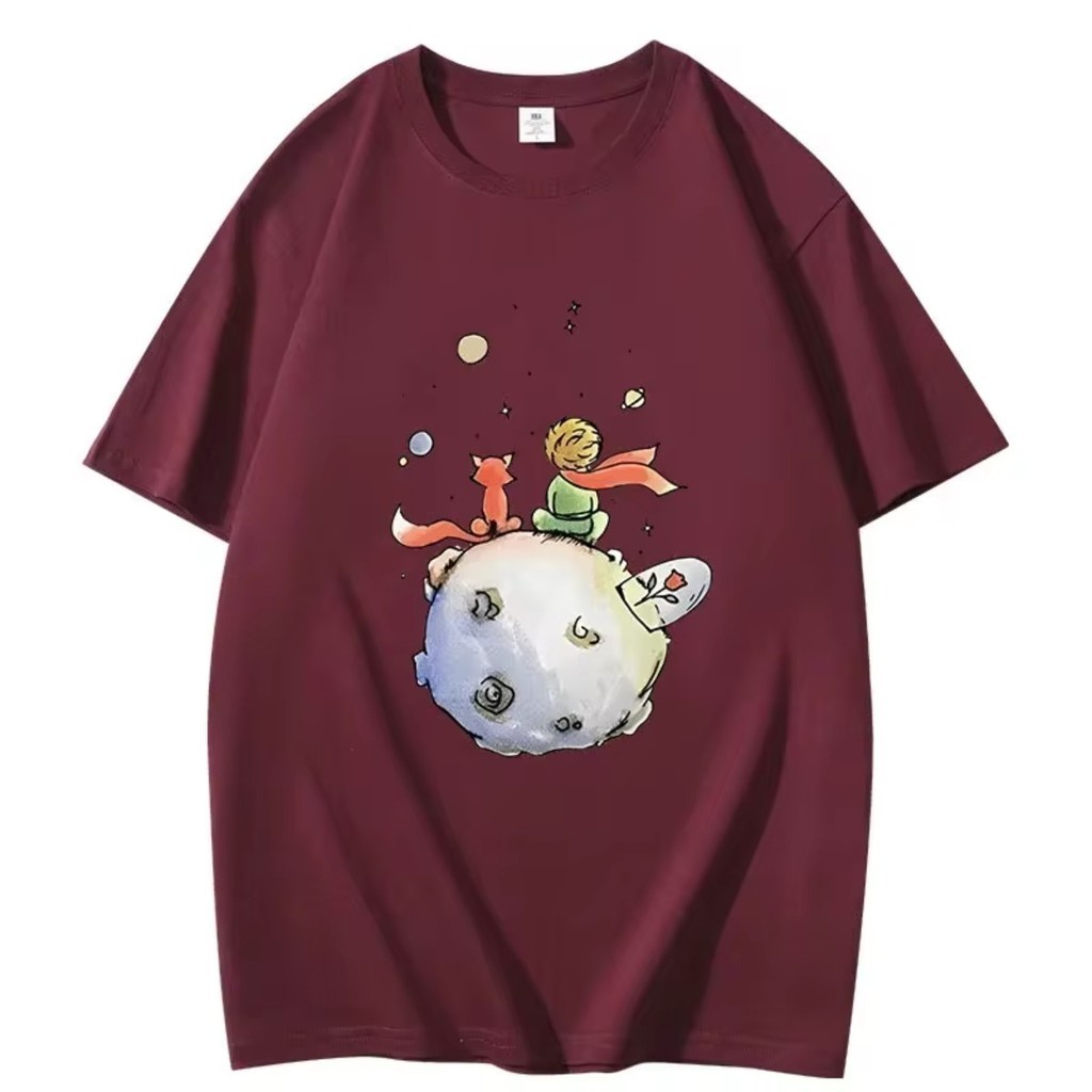 Camiseta Pequeno Príncipe Camisa 100%Algodão Premium Unissex Blusa P ao G3 Plus Size Envio Rápido