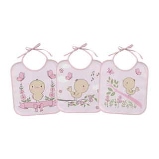 Babador para Bebê 3 Unidades 17,5 cm x 22 cm Bercinho em Oferta na Shopee
