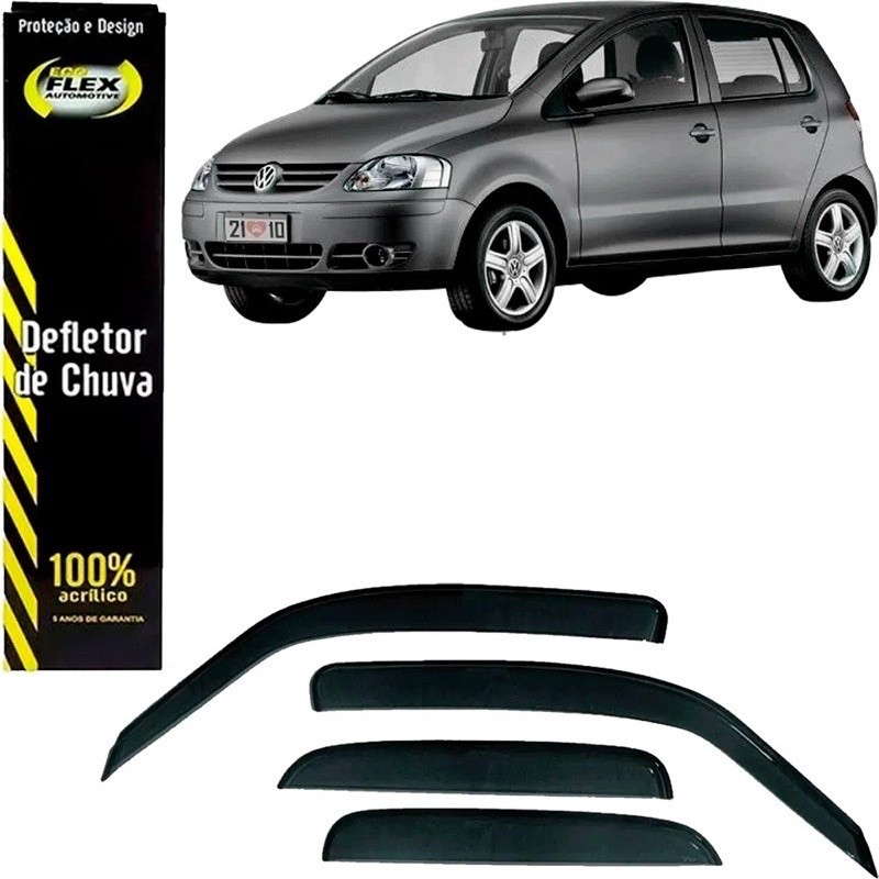 Calha Defletor De Chuva Fox Cross-Fox Spacefox 4 Portas 2004 A 2019
