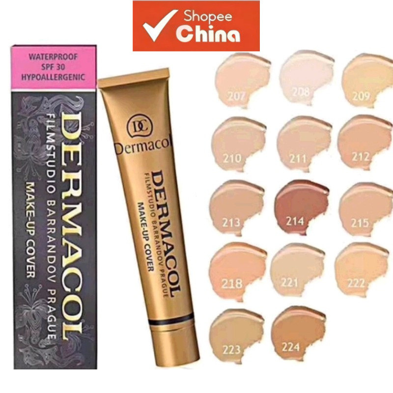 Dermacol DC Base Sadhas Primer para Acne Cosmético Maquiagem à Prova d'Água BO1B